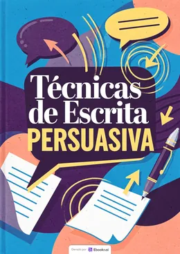Capa do e-book Técnicas de Escrita Persuasiva